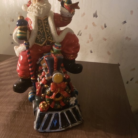 Dillard's Trimmings Santa on Train - Picture 2 of 4